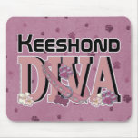 Keeshond DIVA Mousepads