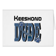 Keeshond DUDE Cards