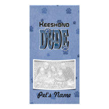 Keeshond DUDE Photo Cards