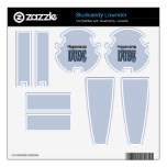 Keeshond DUDE Skins For Skullcandy