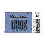 Keeshond DUDE Stamps