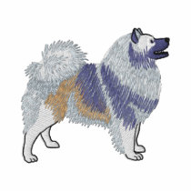 Keeshond embroidered shirts