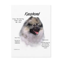Keeshond History Design Postcards