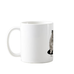 Keeshond Illusration mug