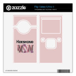 Keeshond MOM Flip Ultra II Decals