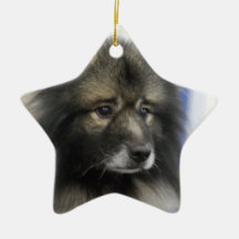 Keeshond Ornament