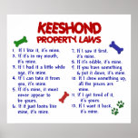 KEESHOND PL2 POSTERS