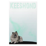Keeshond Stationary Customized Stationery