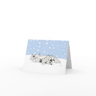 Keesies in the Snow card