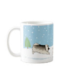 Keesies Playing in the Snow Mugs