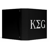 keg frat greek letters drinking tshirt 3 ring binder