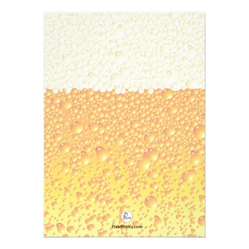 Keg Party Invitation