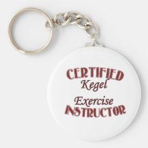 Kegel Excercise Instructor Key Chain