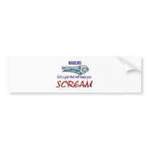 kegel_grip_SCREAM_big-NEW Bumper Stickers