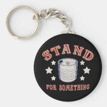 Kegstand For Something Keychain