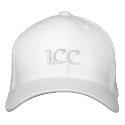 Keifi ICC White embroidered hats
