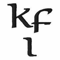 Keifi Kfi NP Black / Green embroidered shirts by Keifi_ICC Keifi Kfi NP Black / Green embroidered shirts