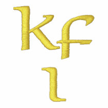 Keifi Kfi NP Yellow /  Silver embroidered shirts