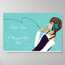 Keiko Arisu: A Thousand Year Solo Poster