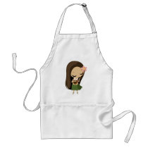 Keilana the Hula Girl aprons by ButtermilkBiscuits Keilana the Hula Girl aprons