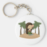 Keilana the Hula Girl Keychains