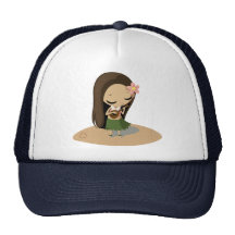 Keilana the Hula Girl Mesh Hat