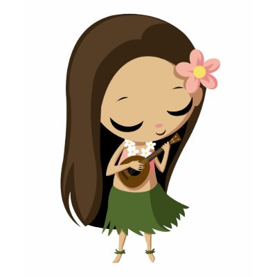 Keilana the Hula Girl Tee Shirts by ButtermilkBiscuits