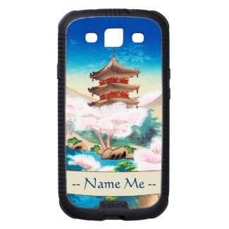 Keisui Pagoda in Spring japanese oriental scenery Samsung Galaxy SIII Cases