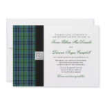 Keith Tartan Wedding Invitation