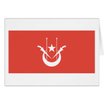 Kelantan Flag Greeting Card by FlagTshirts Kelantan Flag Greeting Card