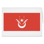 Kelantan Flag Greeting Card