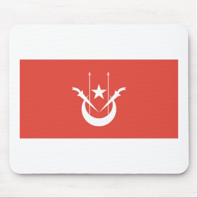 Kelantan Flag Mousepad by FlagTshirts