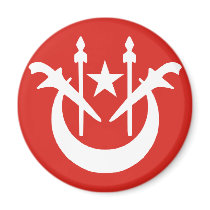Kelantan, Malaysia flag Magnet