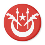 Kelantan, Malaysia flag Magnet