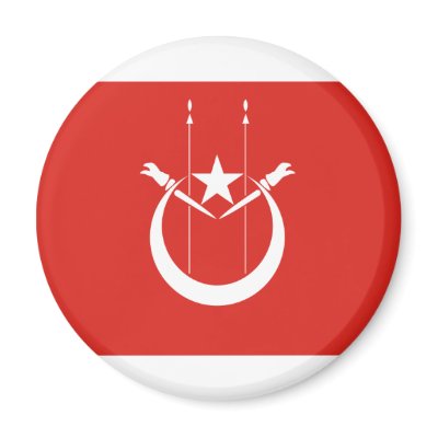 Kelantan, Malaysia Refrigerator Magnet by bestflag