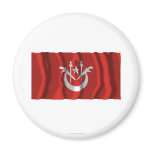 Kelantan waving flag fridge magnets