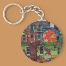 Kelburn Castle Keyring keychains