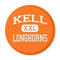 Kell - Longhorns - High School - Marietta Georgia magnets