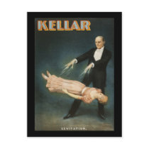 Kellar Levitation 2 Post Card