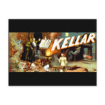 harry, kellar, poster, vintage, magic, retro,