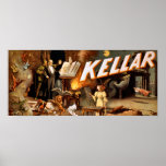 Kellar the Magician Vintage Poster - Paranormal posters