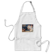 Keller and His Perplexing Cabinet Mysteries Apron