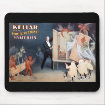 Keller and His Perplexing Cabinet Mysteries mousepads