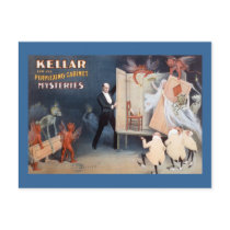 Keller and His Perplexing Cabinet Mysteries postcards by MyOtherPlanet Keller and His Perplexing Cabinet Mysteries postcards