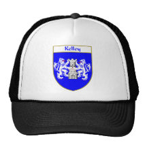 Kelley Coat of Arms/Family Crest Mesh Hat