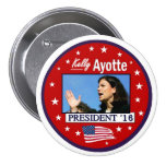 Kelly Ayotte For President 2016 Pin