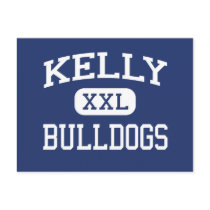 Kelly - Bulldogs - Catholic - Beaumont Texas Postcard
