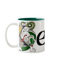 Kelly Celtic Dragon Mug