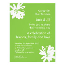Kelly Green 4.25x5.25 invitations