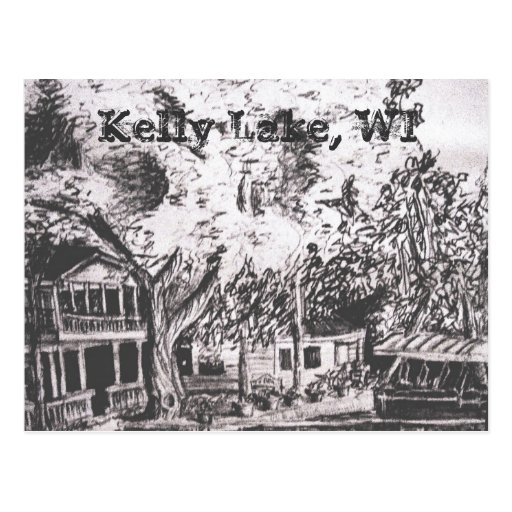 Kelly Lake Cabin Postcards